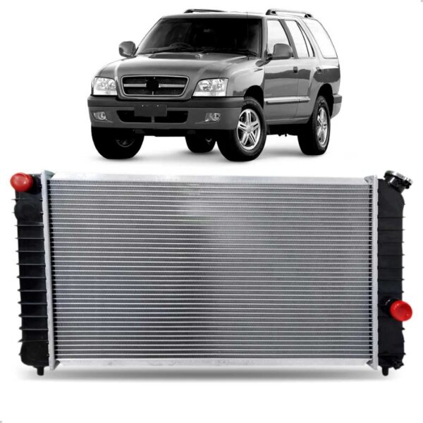 Radiador S10 Blazer 2.0 2.2 2.4 1995 A 2011 C/ar Manual