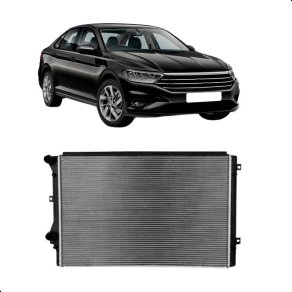 Radiador Jetta 2011 A 2016 2.0 C/ar Manual/ Automático