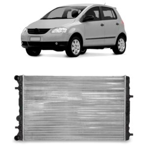 Radiador Fox 2009 A 2010 1.0/1.6 Sem Ar Manual