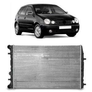 Radiador Fox 2009 A 2010 1.0/1.6 Com Ar Manual
