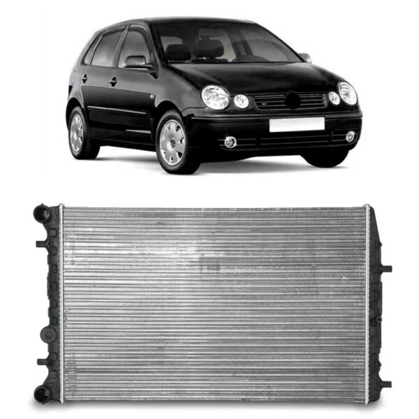 Radiador Fox 2009 A 2010 1.0/1.6 Com Ar Manual