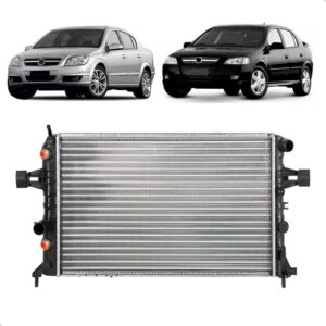 Radiador Astra 2001 A 2009 1.8/2.0 Com Ar Automático