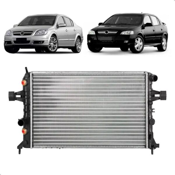 Radiador Astra 2001 A 2009 1.8/2.0 Com Ar Automático