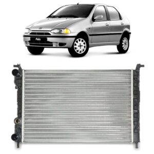 Radiador Palio Siena Strada 1.3 1999 A 2002 Sem Ar Manual