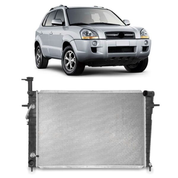 Radiador Tucson 2007 A 2016 2.0 Com Ar Manual/ Automático
