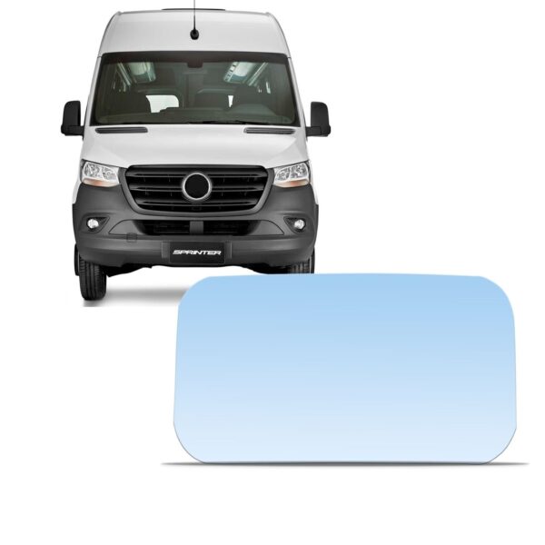 Lente Retrovisor Sprinter 2020 A 2021 C/aquecedor Inferior Lado Esquerdo