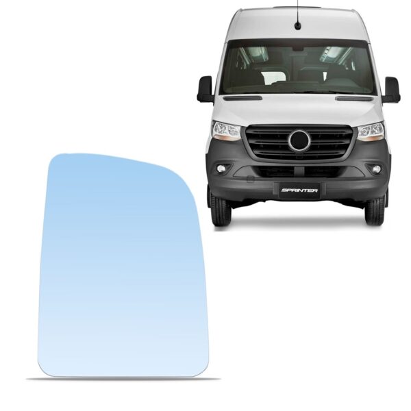 LENTE RETROVISOR SPRINTER 2020 A 2021 S/AQUECEDOR SUPERIOR LD