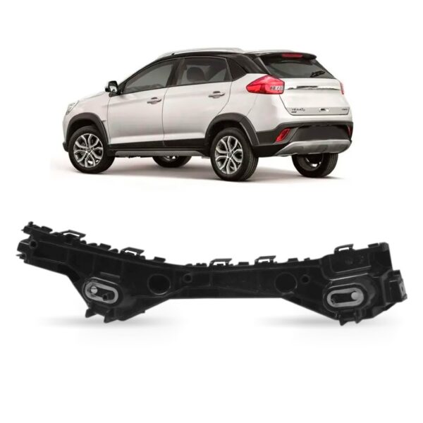 Guia Suporte Parachoque Traseiro Tiggo 2 2018 2019 2020 Lado Esquerdo