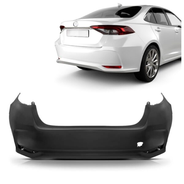 Parachoque Traseiro Corolla 2020 A 2021 1a Linha
