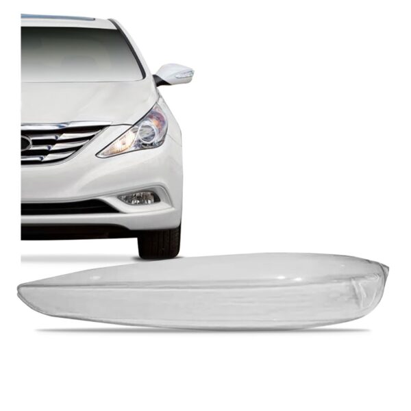 Lente Pisca Retrovisor Sonata 2011 2012 2013 2014 2015 2016 Lado Esquerdo