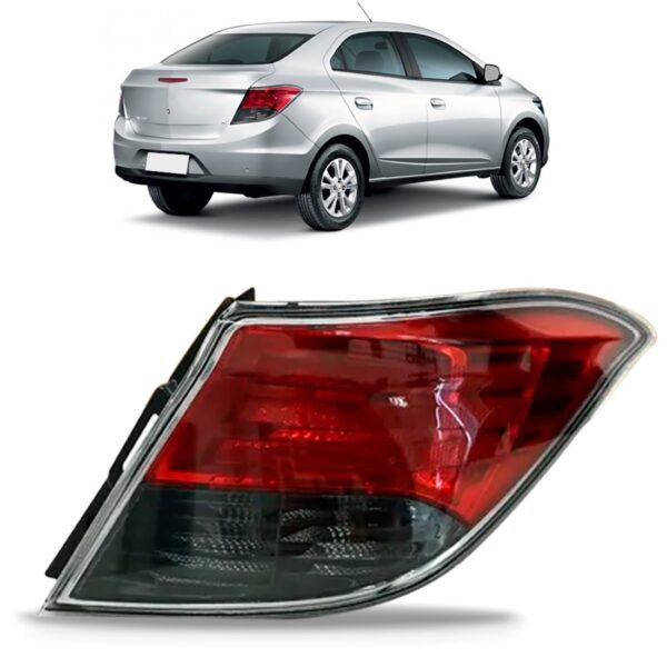 Lanterna Traseira Prisma 2013 2014 2015 2016 Fumê Lado Direito