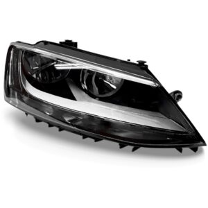 Farol Para Jetta 2016 2017 2018 Manual Com Led 1ª Linha Direito/passageiro