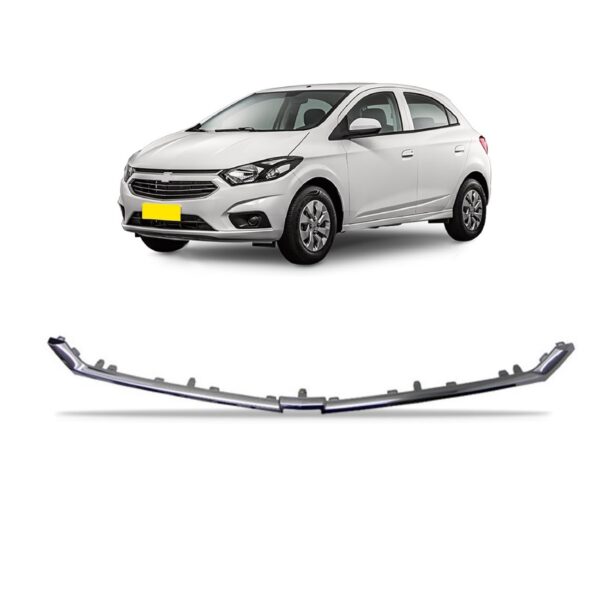 Friso Grade Onix/prisma 2017 2018 2019 Superior Cinza Cinza