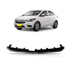 Grade Radiador Onix Prisma Lt 2017 A 19 Superior Friso Cinza