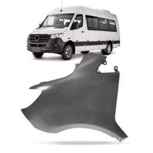 Paralama Dianteiro Sprinter 2019 2020 2021 Com A Cor Cinza Lado Esquerdo
