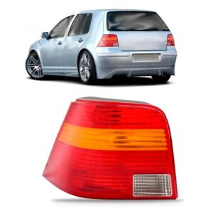 Lanterna Traseira Golf 1998 A 2006 Tricolor Lado Esquerdo