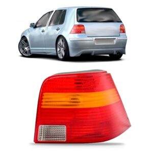 Lanterna Traseira Golf 1998 A 2006 Tricolor Lado Direito