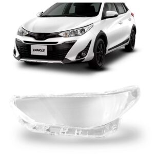 Lente Farol Principal Yaris 2018 2019 2020 Lado Esquerdo
