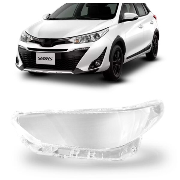 Lente Farol Principal Yaris 2018 2019 2020 Lado Esquerdo