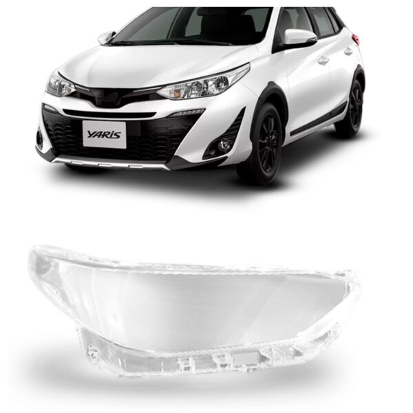 Lente Farol Principal Yaris 2018 2019 2020 Lado Direito