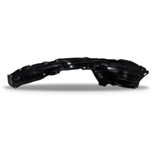 Protetor Caixa Roda Dianteiro Para Crv 2017 A 2019 Cor Preta Lado Esquerdo