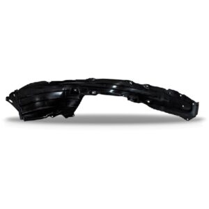 Protetor Caixa Roda Dianteiro Para Crv 2017 A 2019 Cor Preta Lado Direito