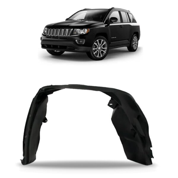 Protetor Caixa De Roda Dianteiro Jeep Compass 2011 A 14 2015 Lado Esquerdo