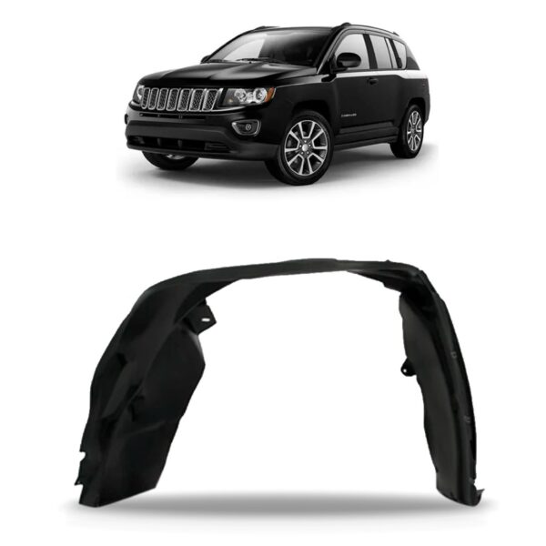 Protetor Caixa De Roda Dianteiro Jeep Compass 2011 A 14 2015 Lado Direito