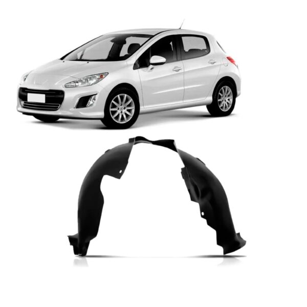 Protetor Caixa Roda Peugeot 408/308 2011 2012 2013 2014 2015 Lado Esquerdo