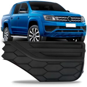 Grade Moldura Milha Para Amarok 2017 A 2023 Sem Furo Lado Esquerdo