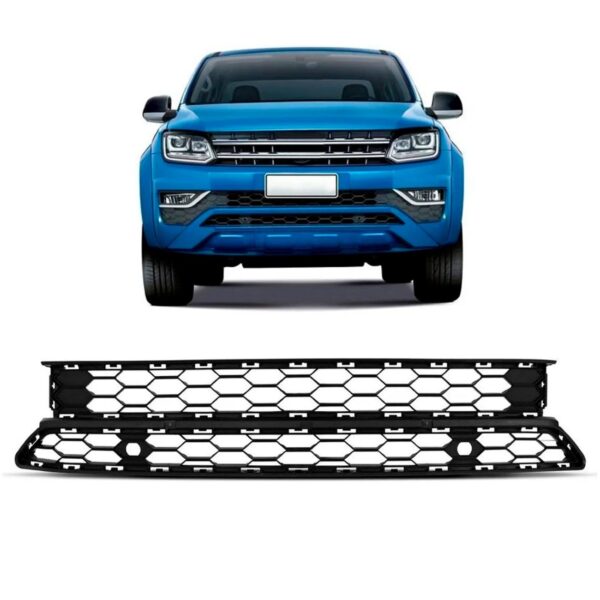 Grade Central Amarok 2017 2018 2019 1a Linha Preto