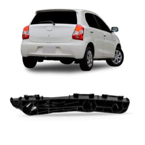 Guia Suporte Parachoque Traseiro Etios 2012 A 2018 Lado Direito