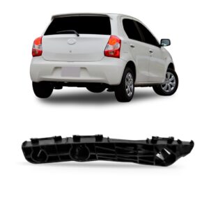 Guia Suporte Parachoque Traseiro Etios 2012 A 2018 Lado Esquerdo