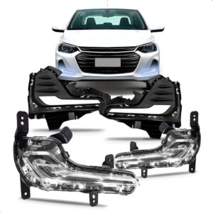 Kit Farol Milha Neblina Onix Plus / Premier 2020 Até 2024