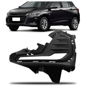 Moldura Farol Milha Onix 2020 2021 Com Furo Drl Com Garantia Lado Esquerdo