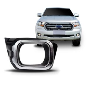 Moldura Milha Ranger Com Aro Cromado 2020 2021 2022 Lado Direito