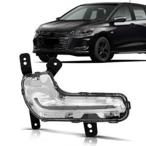 Farol Milha Drl Led Para Chevrolet Onix 2020 2021 2022 2024 Lado Direito