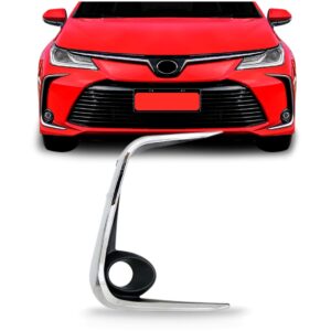 Grade Lateral Parachoque Com Moldura Corolla 20 21 22 23 24 Lado Direito