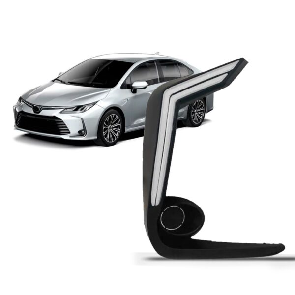 Farol Milha Led Drl Corolla 2020 2021 2022 1ª Linha Direita Passageiro