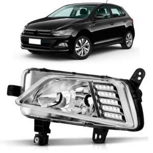Farol Milha Auxiliar Polo 2018 2019 2020 Led Luz Diurna Drl Lado Direito
