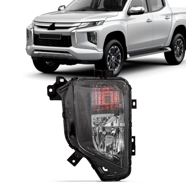 Farol Milha Auxiliar L200 Triton 2020 2021 1ª Linha Esquerdo Motorista