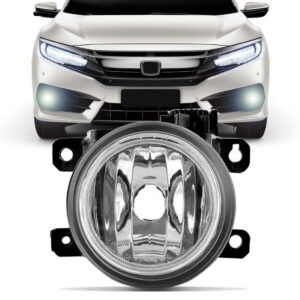 Farol Milha Auxiliar Para Civic 2019 2020 1ª Linha Esquerdo Motorista