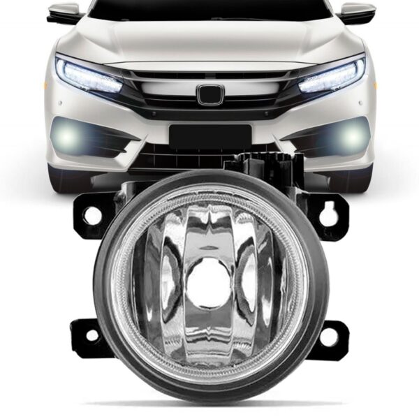 Farol Milha Auxiliar Para Civic 2019 2020 1ª Linha Esquerdo Motorista