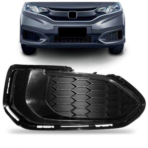 Moldura Farol De Milha Para Honda Fit 2020 A 2021 Sem Furo Lado Direito