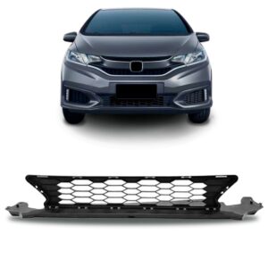 Grade Central Parachoque Dianteiro Fit 2020 A 2021 1a Linha