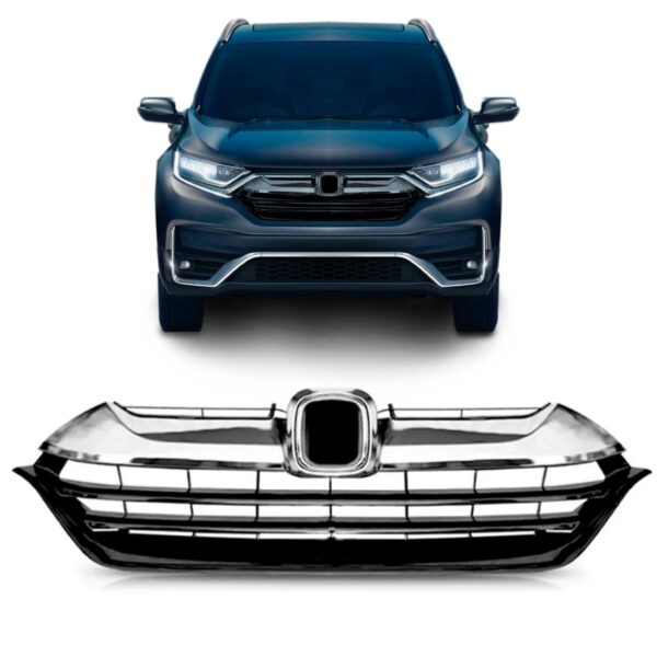 Grade Radiador Crv 2021 Com Friso 1a Linha