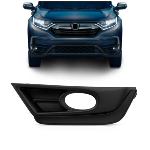 Tela Frontal Moldura Milha Crv 2021 Com Furo Lado Esquerdo