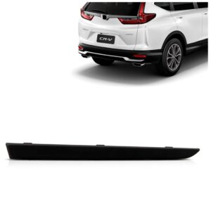 Friso Parachoque Traseiro Crv 2018 A 2020 Preto Lado Esquerdo