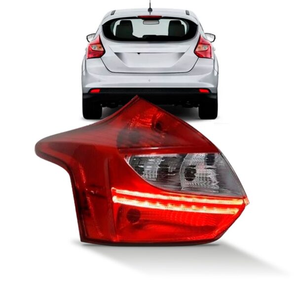 Lanterna Traseira Focus Hatch 2014 2015 Com Led Lado Esquerdo