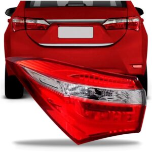Par Lanterna Traseira Corolla 2014 A 2017 C/led Lado Esquerdo